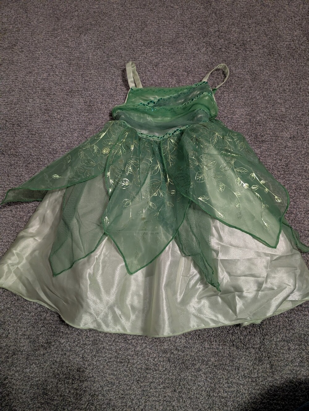 Disney Store Exclusive Tinkerbell Costume Dress